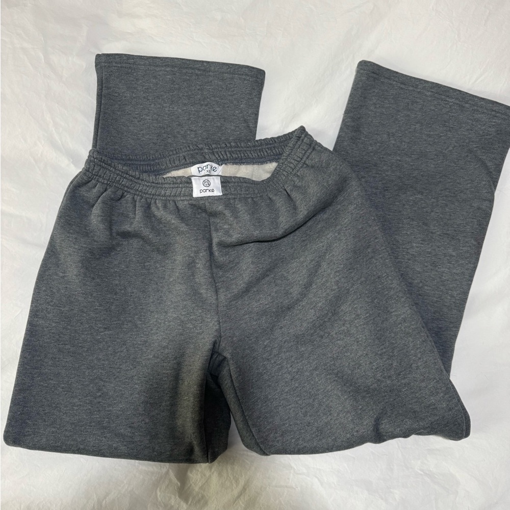 Never worn Parke boxer sweatpants in stormy